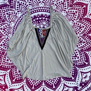 Beautiful Beaded Guess Blouse